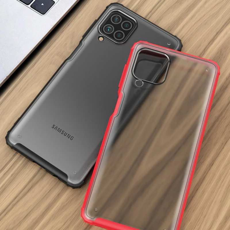 Galaxy F62 Transparent Bumper Case - Image 3