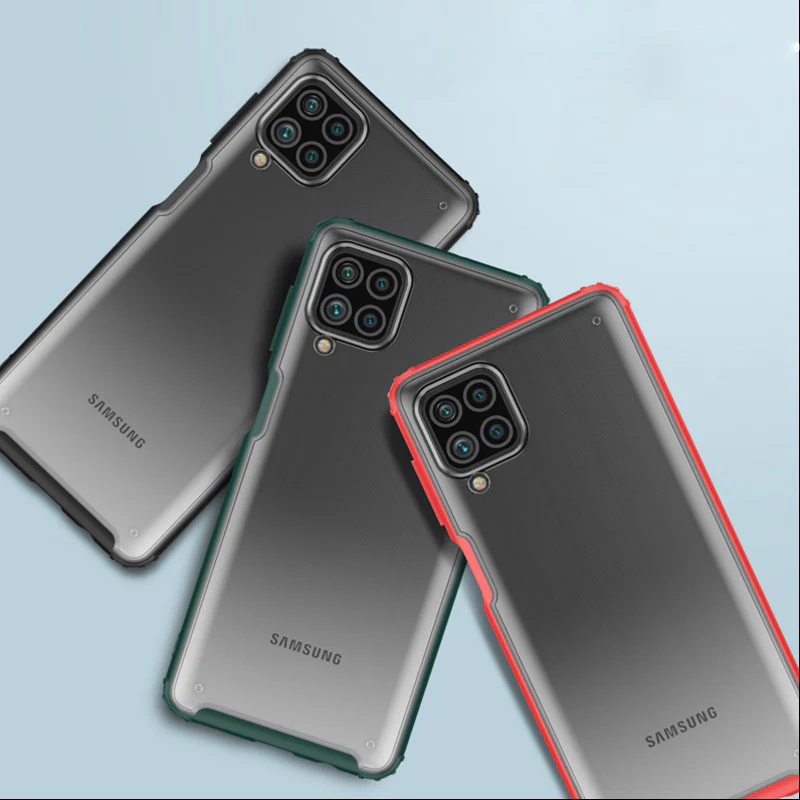 Galaxy F62 Transparent Bumper Case - Image 6
