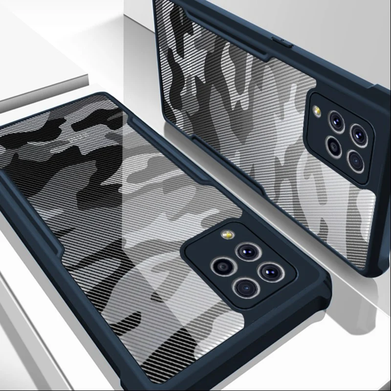 Galaxy F62 Transparent Camouflage Case - Image 4