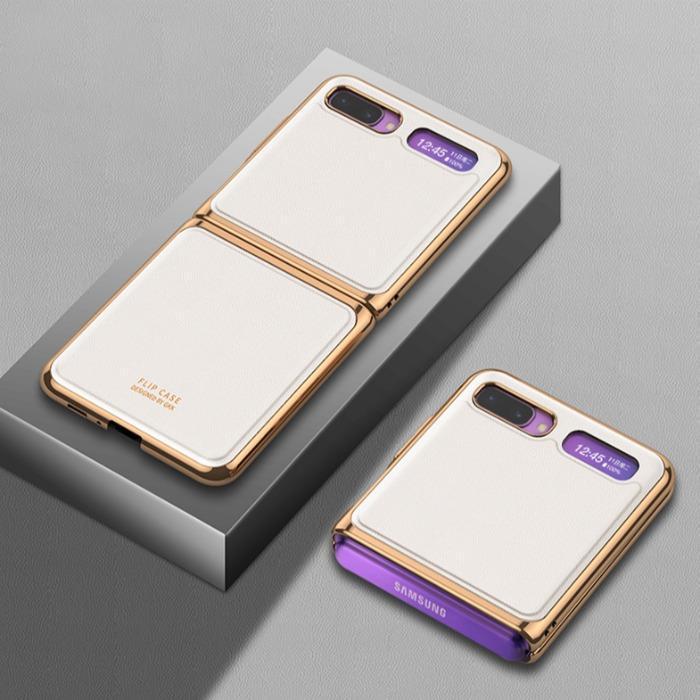 Galaxy Z Flip Business Leather Pattern Case - Image 2
