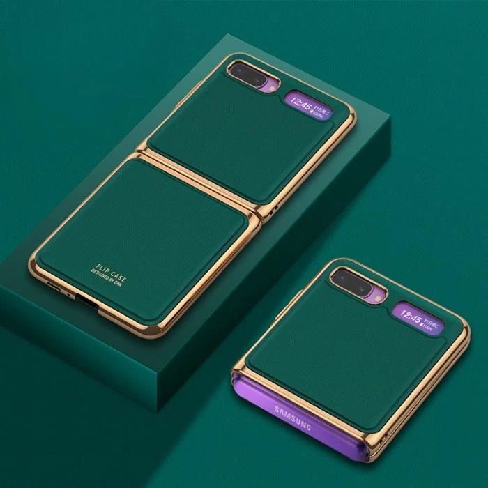 Galaxy Z Flip Business Leather Pattern Case - Image 3