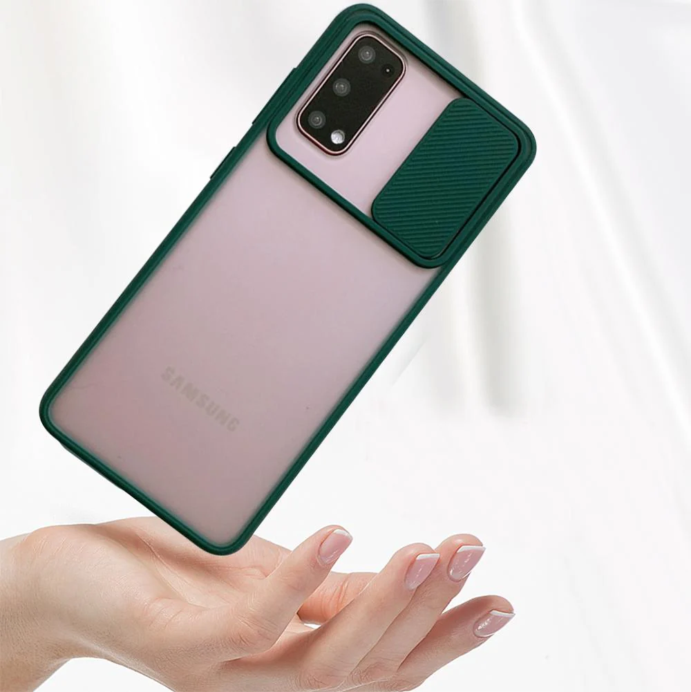 Galaxy M31 Camera Lens Slide Protection Matte Case - Image 3