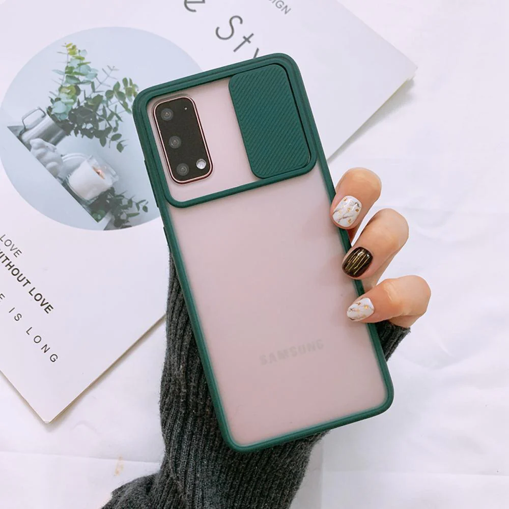 Galaxy M31 Camera Lens Slide Protection Matte Case - Image 4