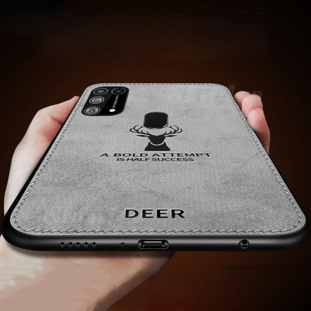 Galaxy M31 Deer Pattern Inspirational Soft Case - Image 2