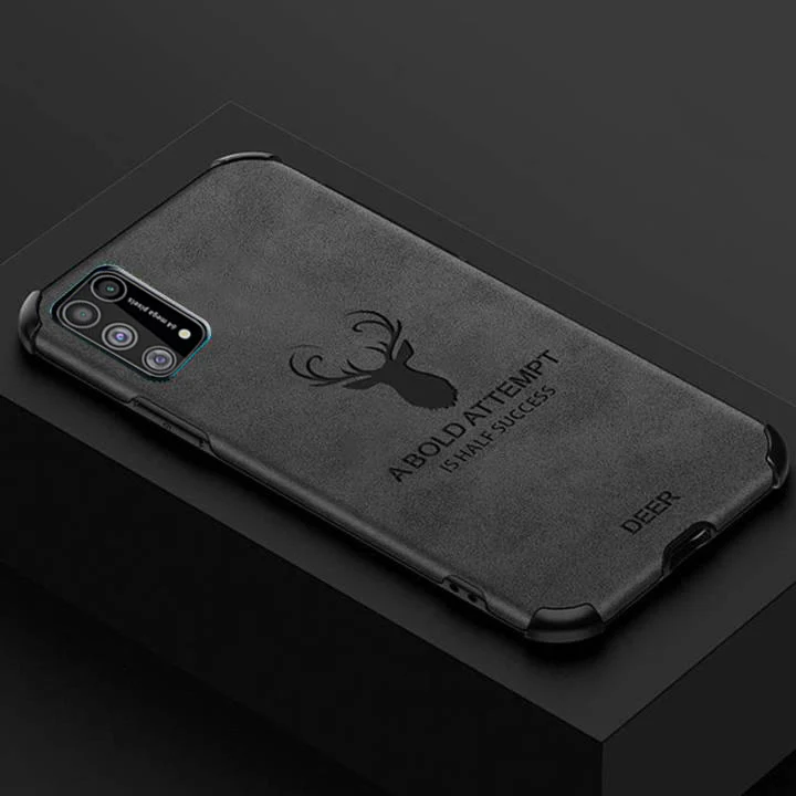 Galaxy M31 Shockproof Deer Leather Texture Case - Image 5