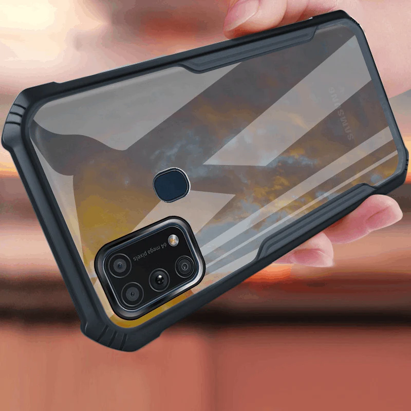 Galaxy M31 Shockproof Transparent Back Eagle Case - Image 2