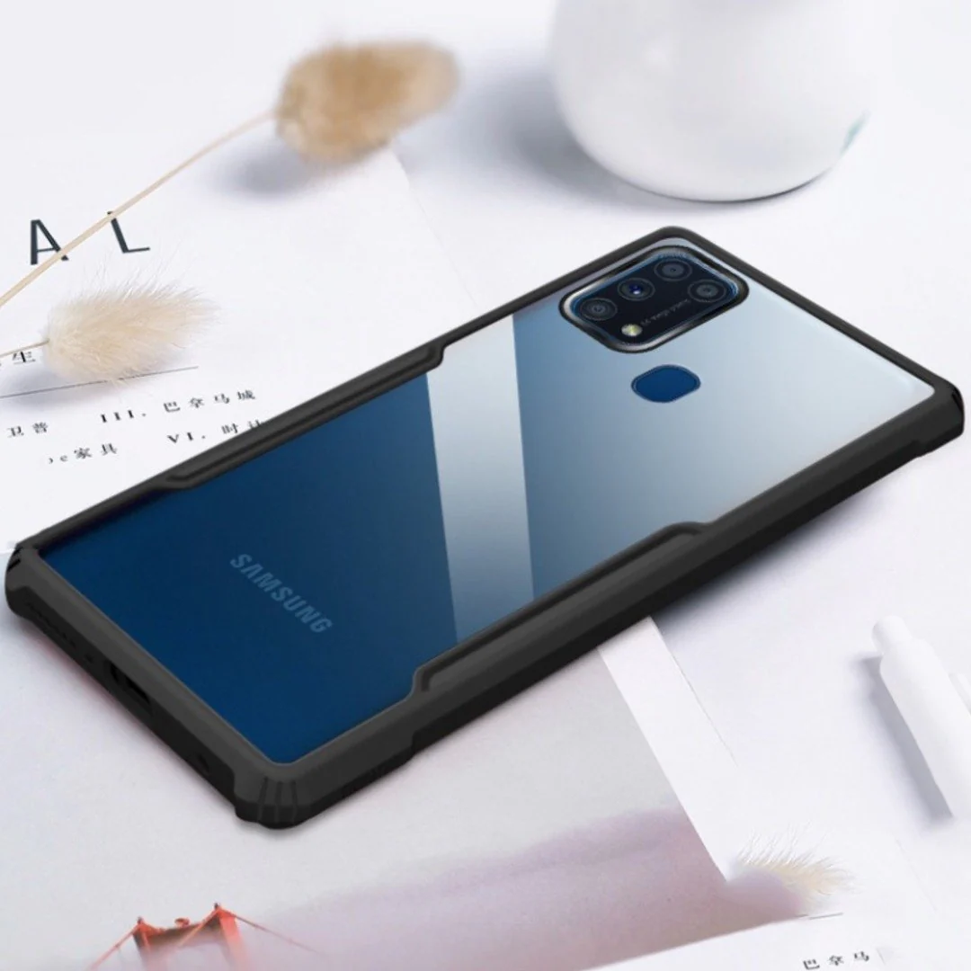 Galaxy M31 Shockproof Transparent Back Eagle Case - Image 3