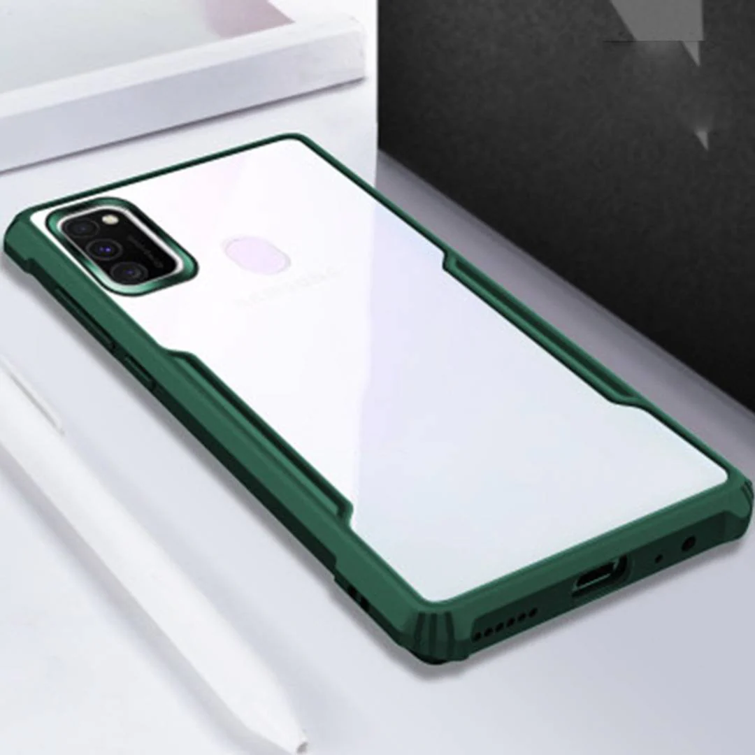 Galaxy M31 Shockproof Transparent Back Eagle Case - Image 6