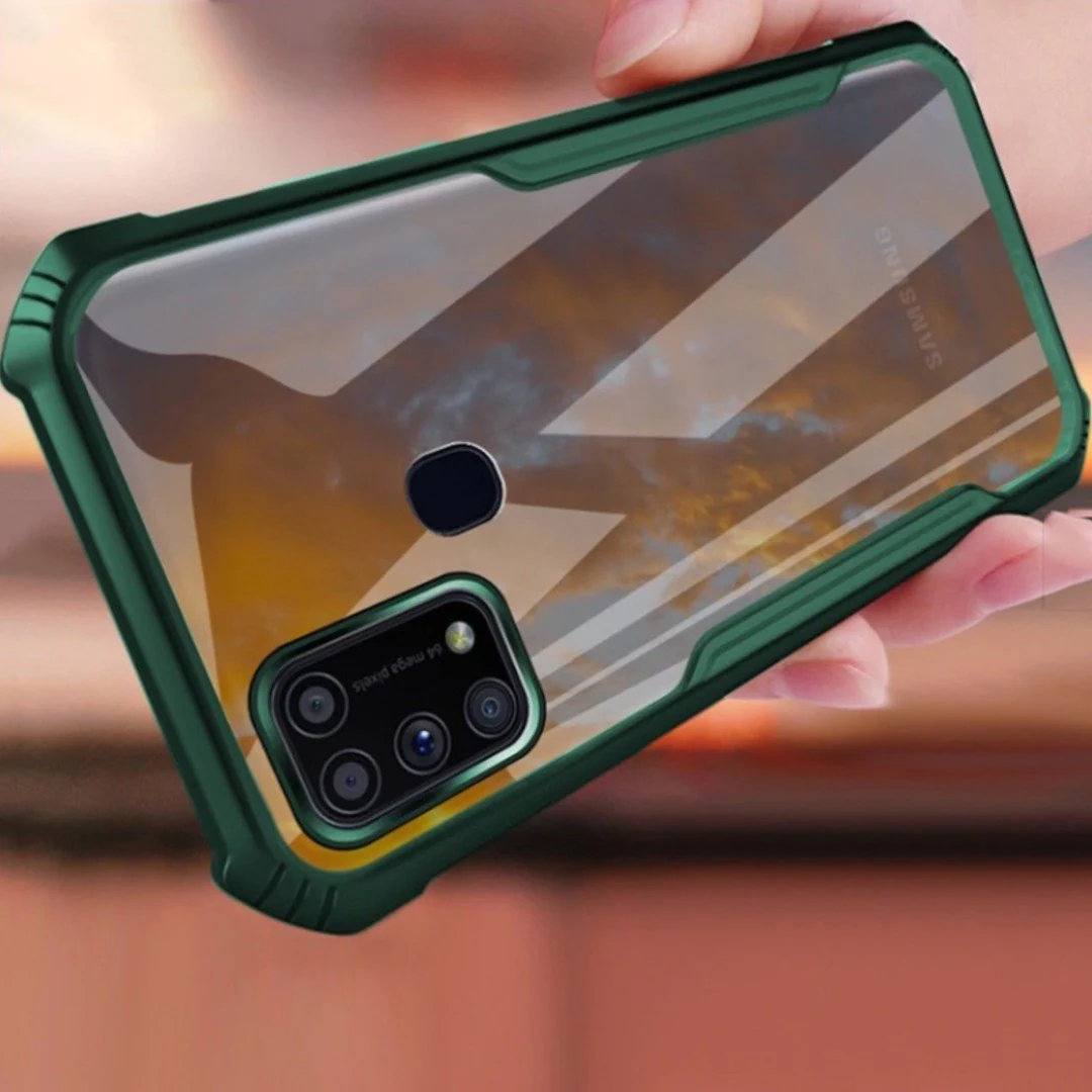 Galaxy M31 Shockproof Transparent Back Eagle Case - Image 7