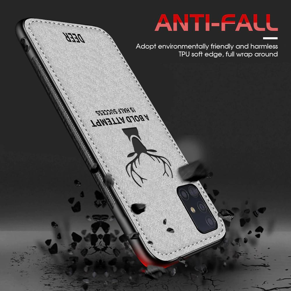 Galaxy M31s Deer Pattern Inspirational Soft Case - Image 10