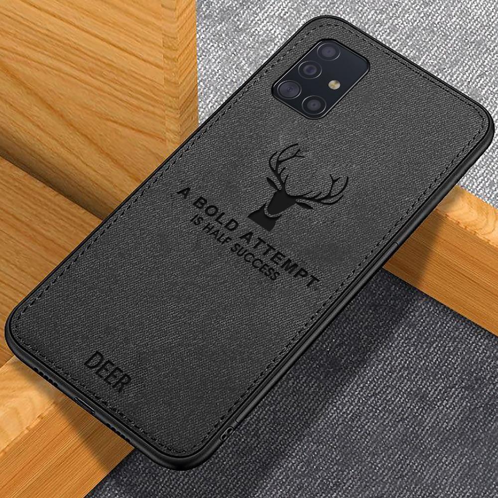 Galaxy M31s Deer Pattern Inspirational Soft Case - Image 4