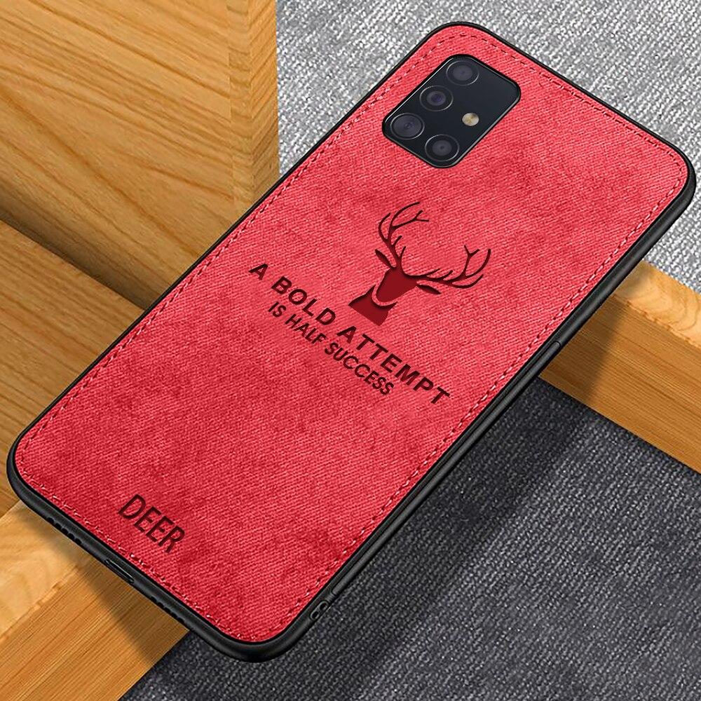 Galaxy M31s Deer Pattern Inspirational Soft Case - Image 5