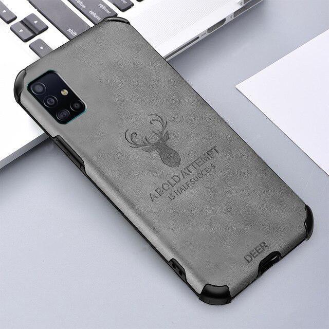Galaxy M31s Shockproof Deer Leather Texture Case - Image 3