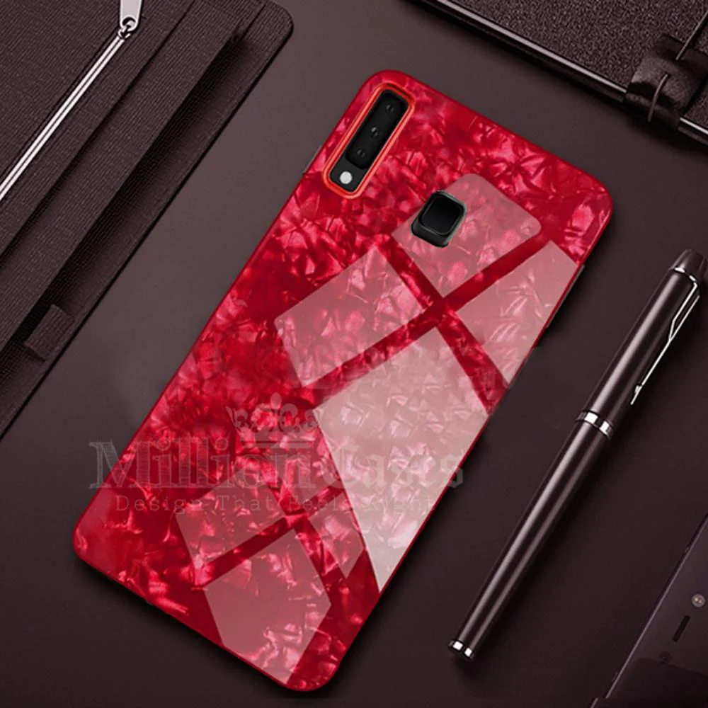 Galaxy M40 Dream Shell Series Textured Marble Case - Image 4