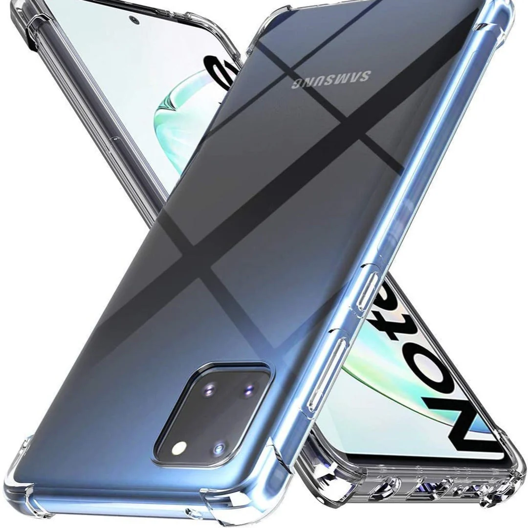 Galaxy Note 10 Lite Anti-Knock TPU Transparent Case - Image 4