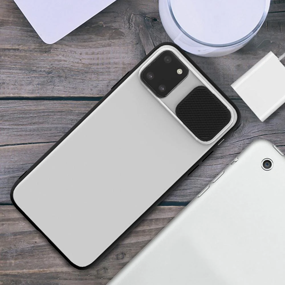 Galaxy Note 10 Lite Camera Lens Slide Protection Matte Case - Image 6