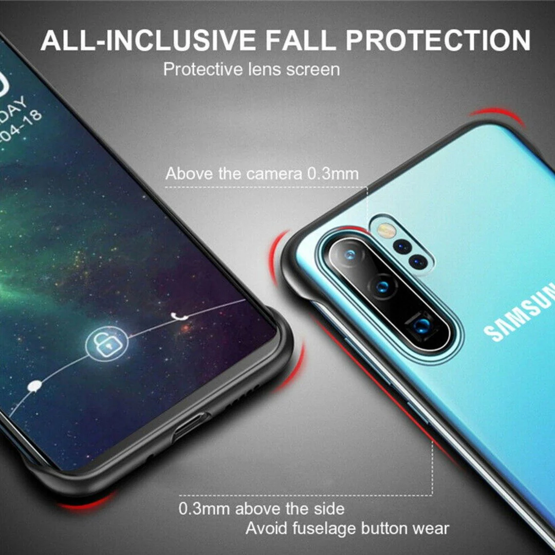 Galaxy Note 10  Luxury Frameless Transparent Case - Image 11