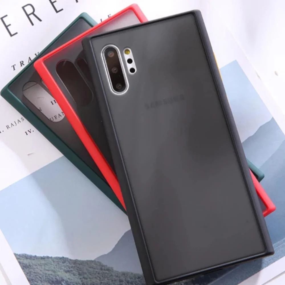Galaxy Note 10 Luxury Shockproof Matte Finish Case - Image 2