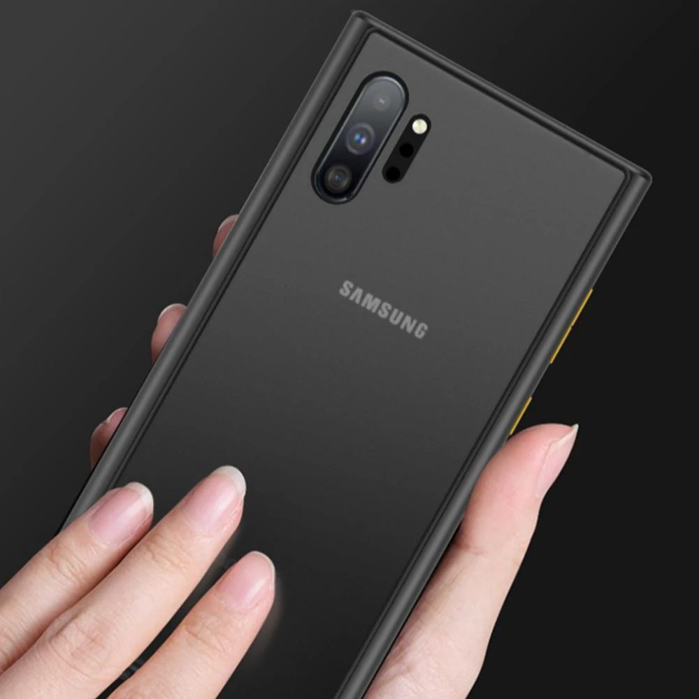 Galaxy Note 10 Luxury Shockproof Matte Finish Case - Image 3