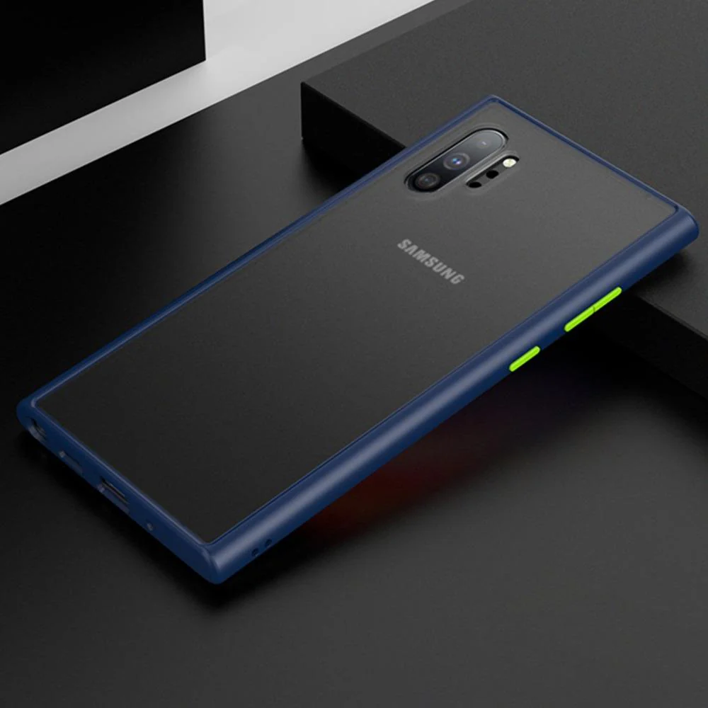 Galaxy Note 10 Luxury Shockproof Matte Finish Case - Image 4