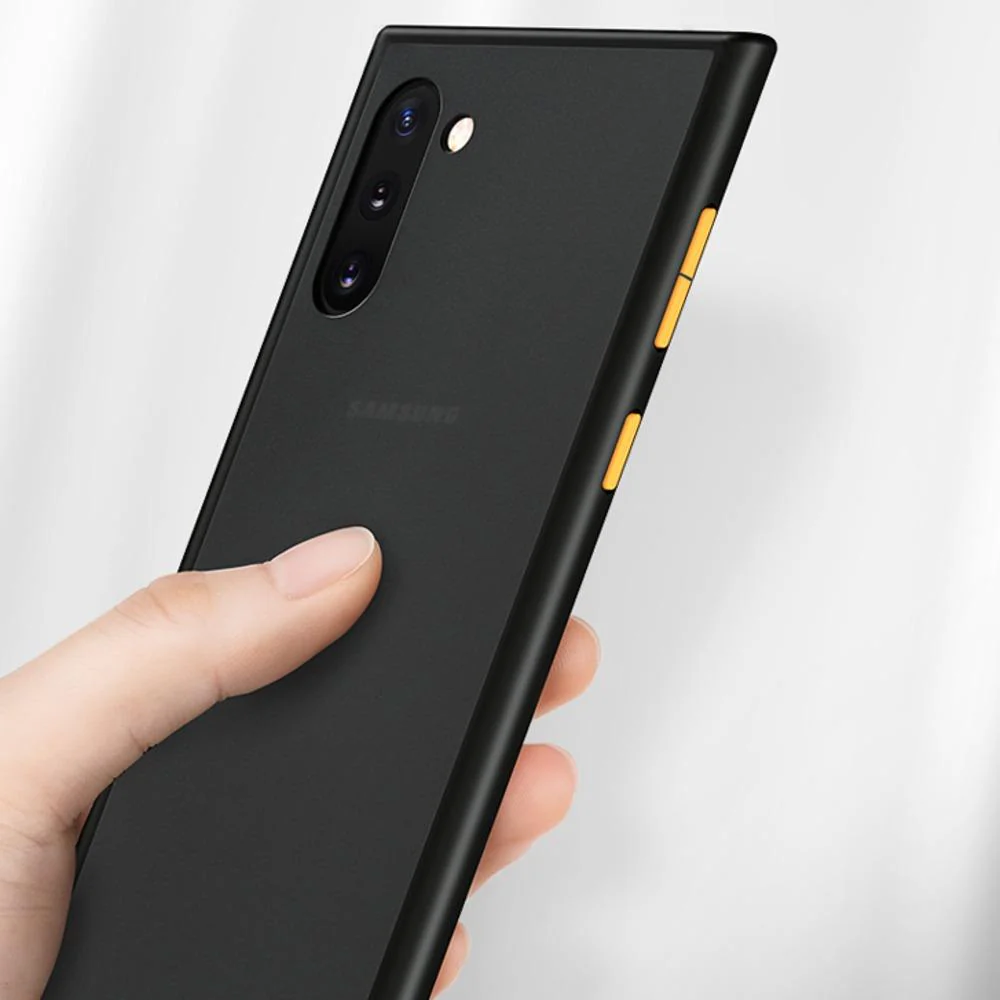 Galaxy Note 10 Luxury Shockproof Matte Finish Case - Image 5