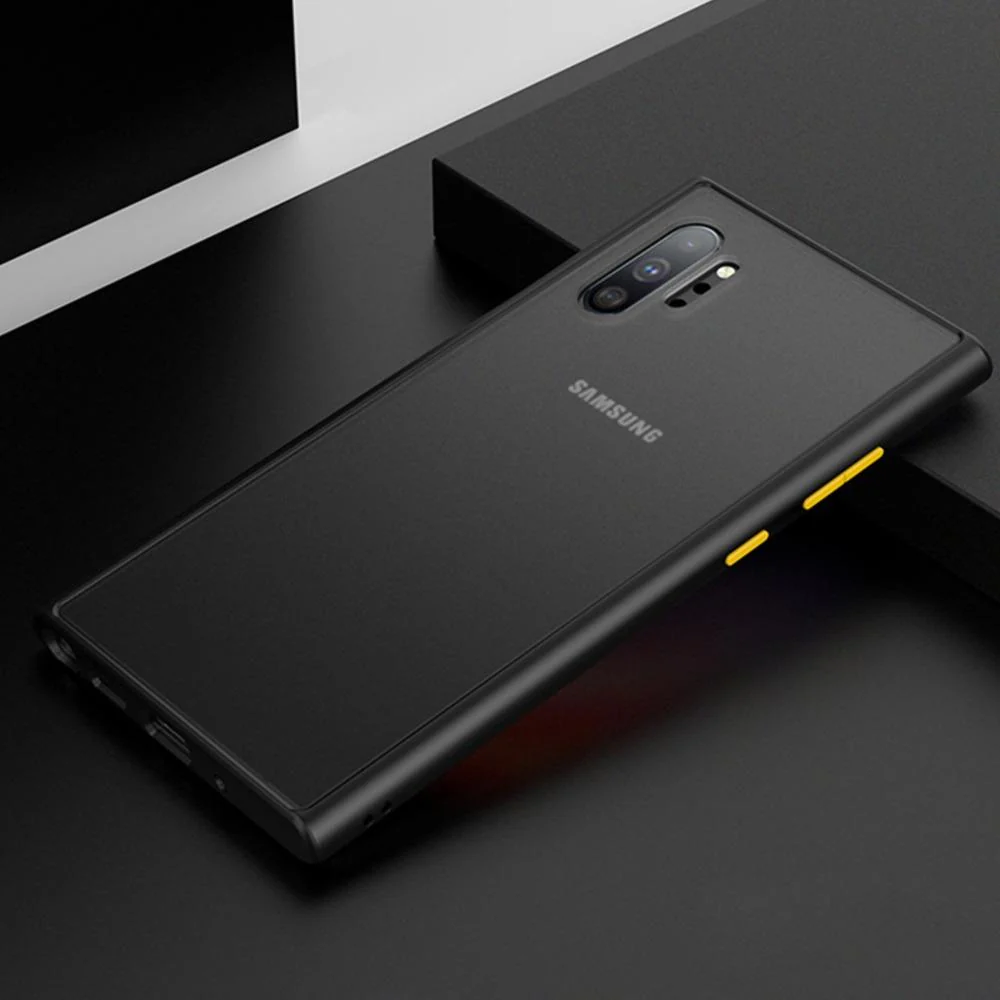 Galaxy Note 10 Luxury Shockproof Matte Finish Case - Image 7