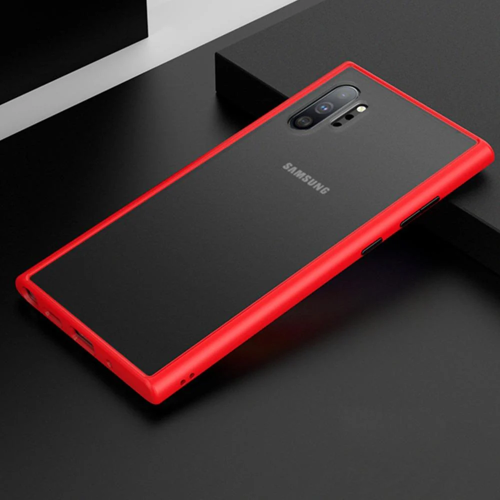 Galaxy Note 10 Luxury Shockproof Matte Finish Case - Image 8