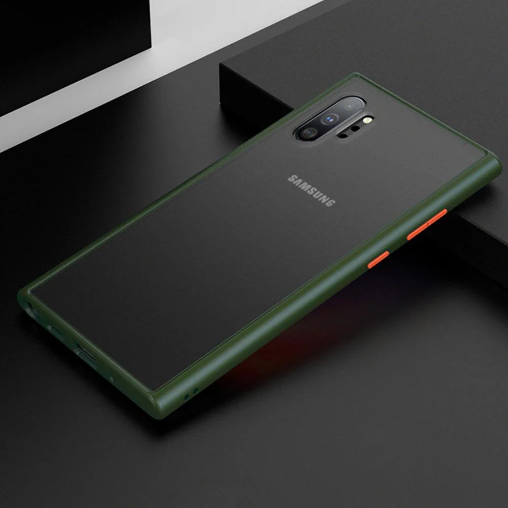 Galaxy Note 10 Luxury Shockproof Matte Finish Case - Image 9
