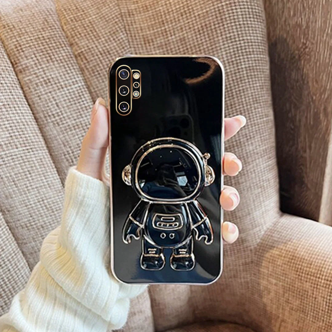 Galaxy Note 10 Plus Luxurious Astronaut Bracket Case - Image 3