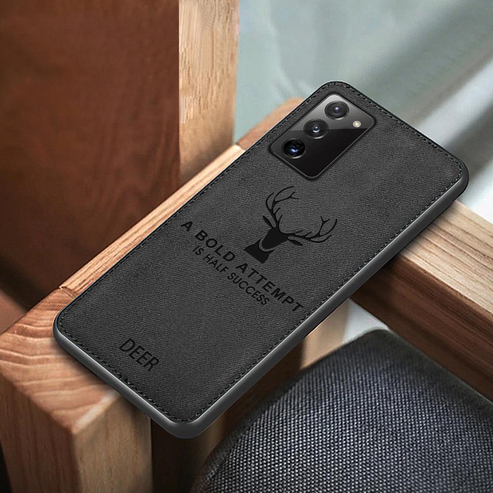 Galaxy Note 20 Deer Pattern Inspirational Soft Case - Image 2