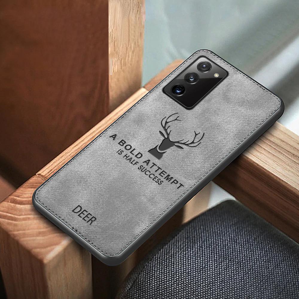Galaxy Note 20 Deer Pattern Inspirational Soft Case - Image 5