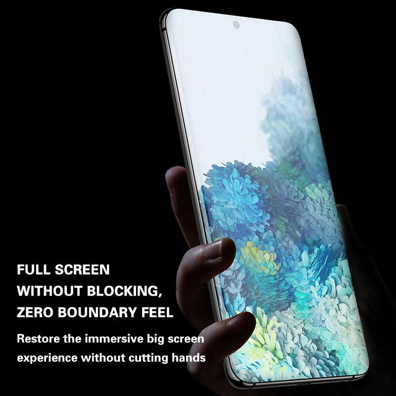 Galaxy Note 20 Full Liquid Glue UV Tempered Glass - Image 4