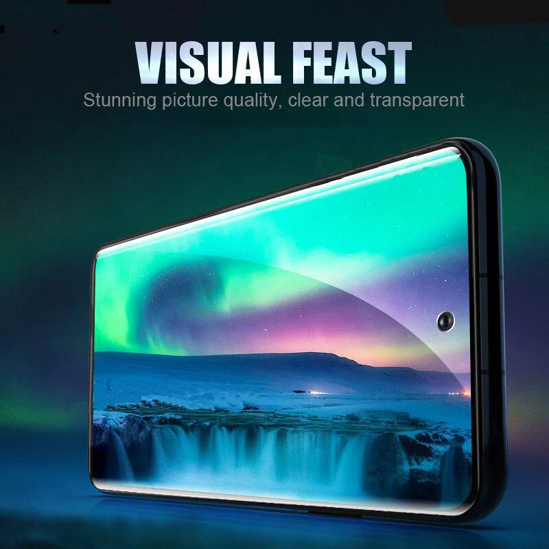 Galaxy Note 20 Full Liquid Glue UV Tempered Glass - Image 5