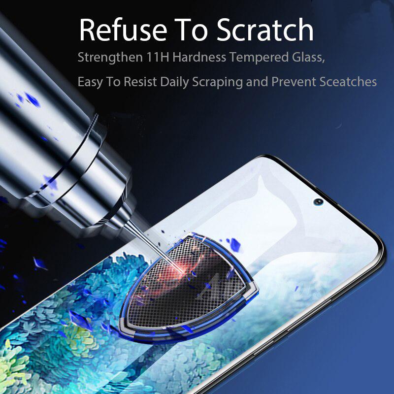 Galaxy Note 20 Full Liquid Glue UV Tempered Glass - Image 6