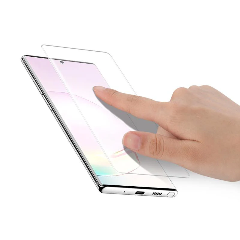 Galaxy Note 20 Full Liquid Glue UV Tempered Glass - Image 7