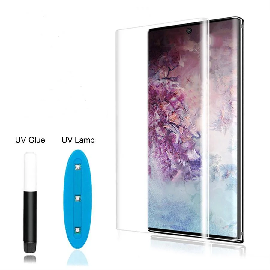 Galaxy Note 20 Full Liquid Glue UV Tempered Glass - Image 9