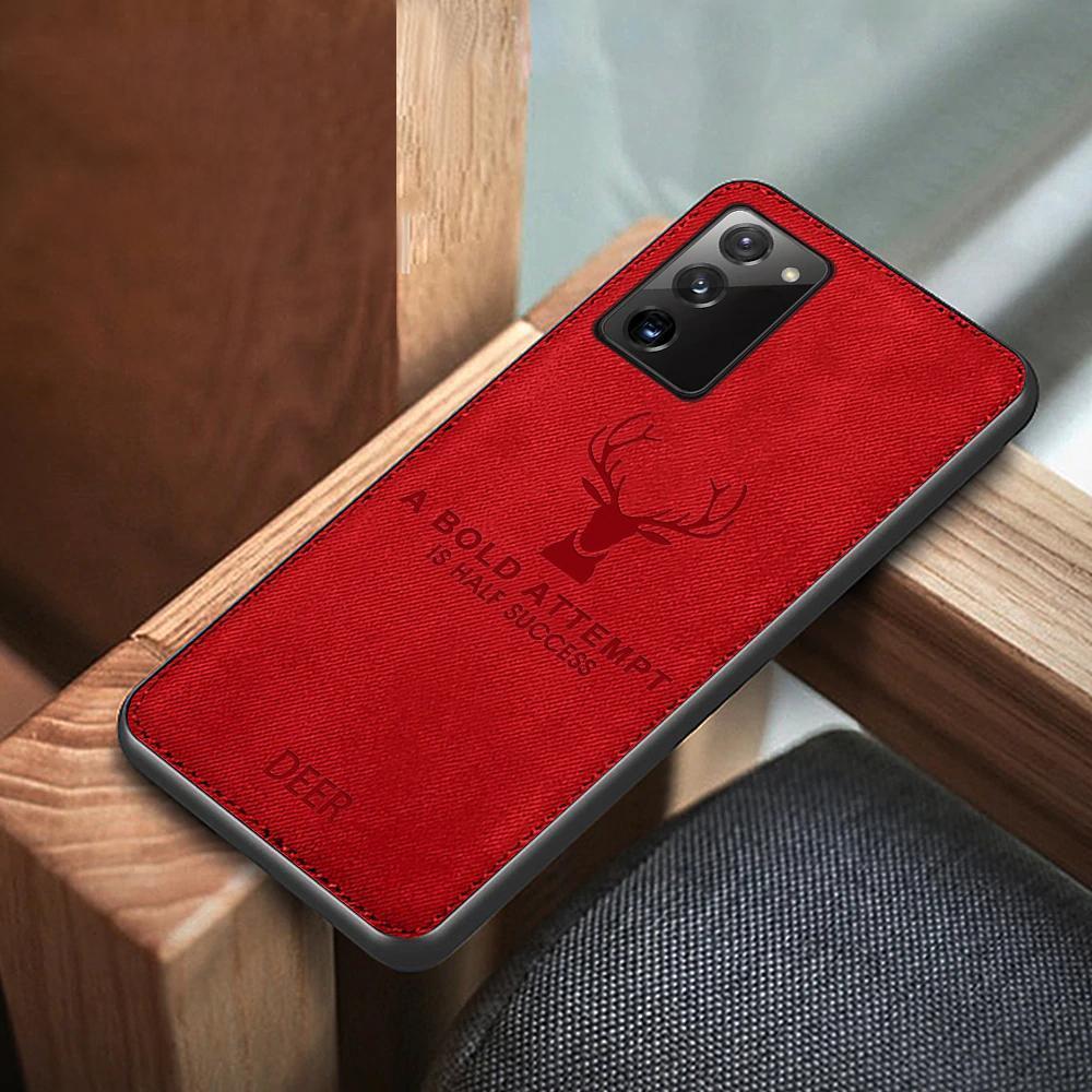 Galaxy Note 20 Series Deer Pattern Inspirational Soft Case - Image 4