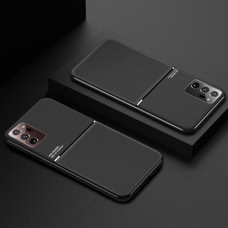 Galaxy Note 20 Ultra Carbon Fiber Twill Pattern Soft TPU Case - Image 5