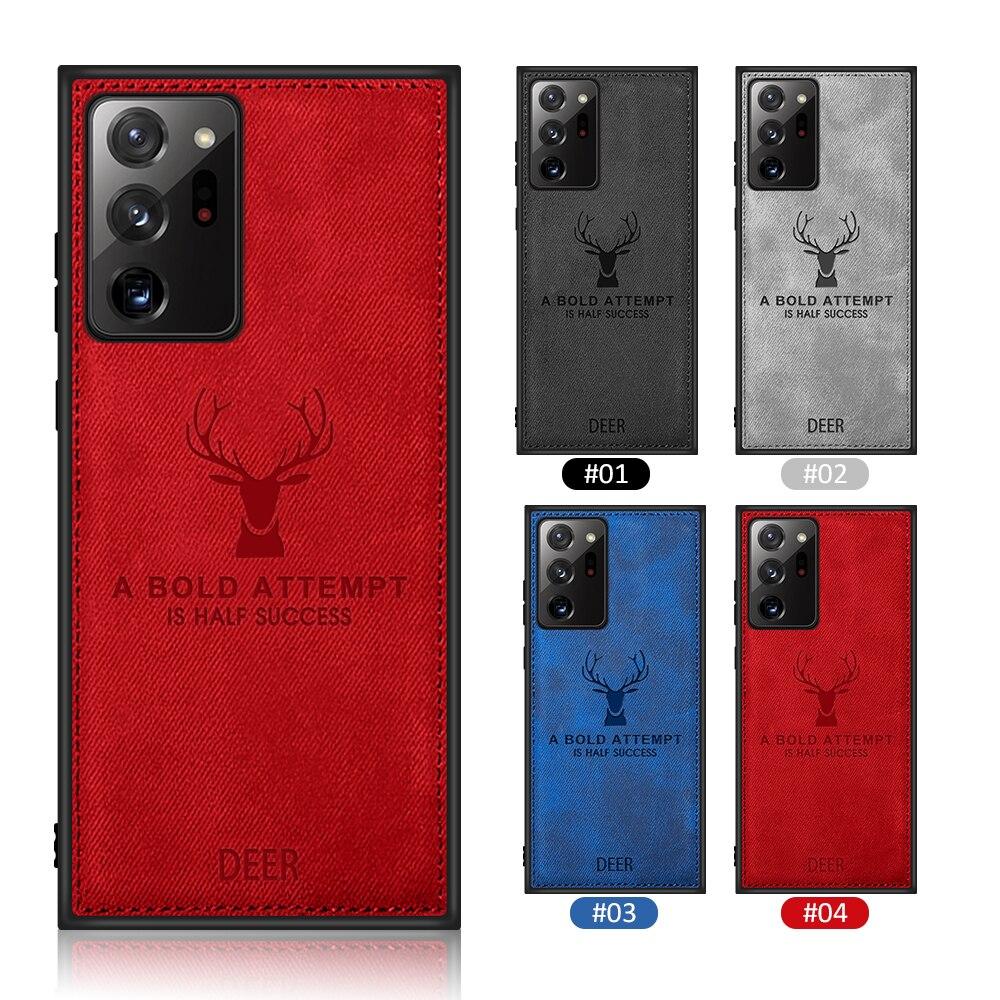 Galaxy Note 20 Ultra Deer Pattern Inspirational Soft Case - Image 11