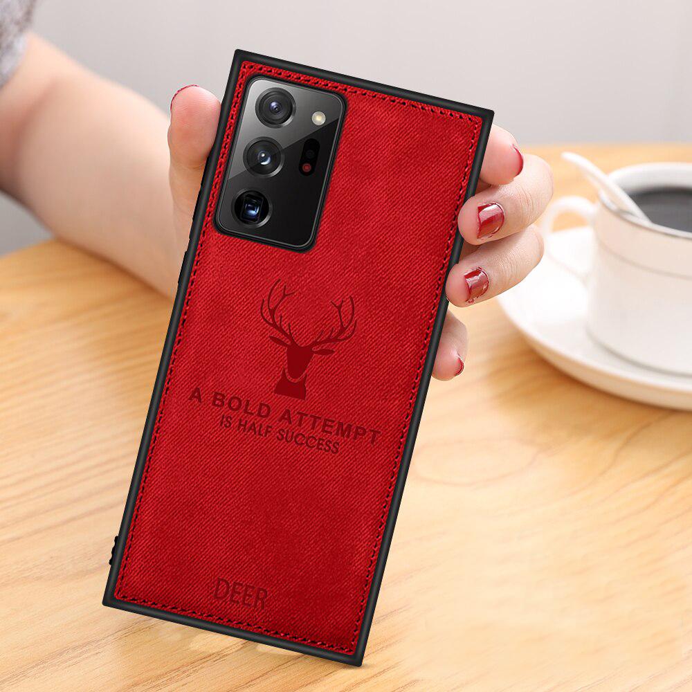 Galaxy Note 20 Ultra Deer Pattern Inspirational Soft Case - Image 2