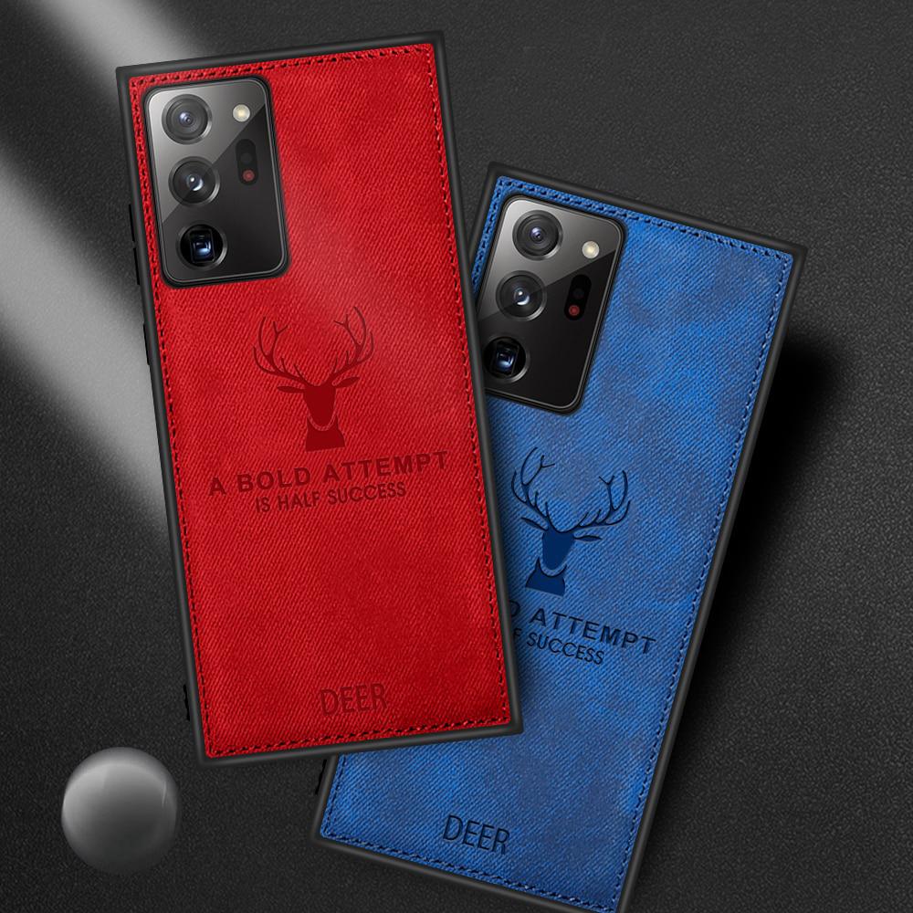Galaxy Note 20 Ultra Deer Pattern Inspirational Soft Case - Image 3