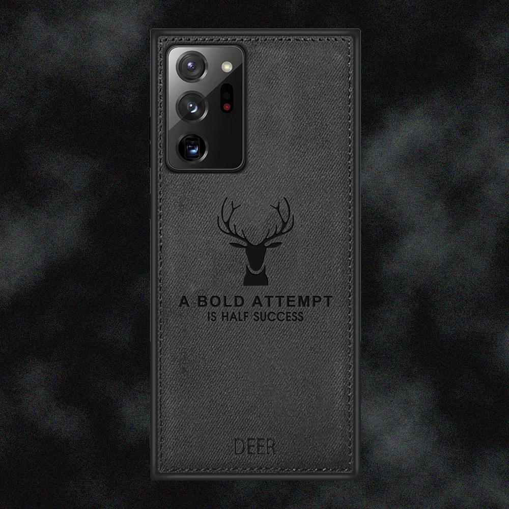 Galaxy Note 20 Ultra Deer Pattern Inspirational Soft Case - Image 5