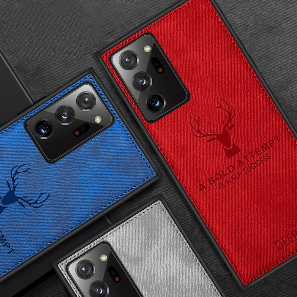 Galaxy Note 20 Ultra Deer Pattern Inspirational Soft Case - Image 9