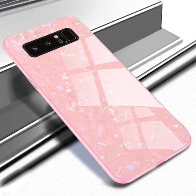Galaxy Note 8 Dream Shell Series Textured Marble Case - Image 10