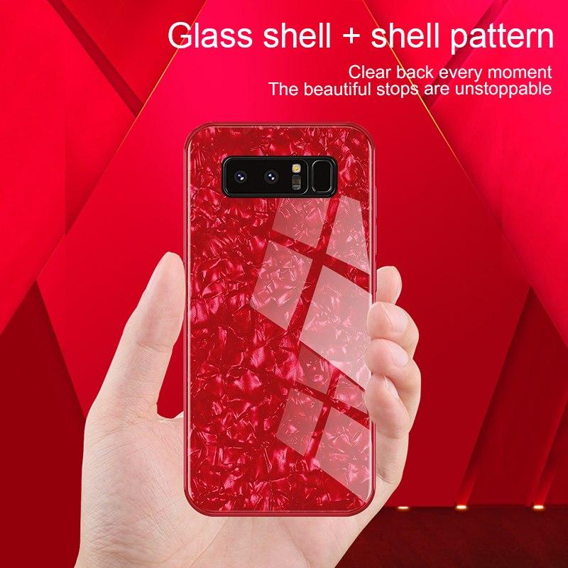 Galaxy Note 8 Dream Shell Series Textured Marble Case - Image 2