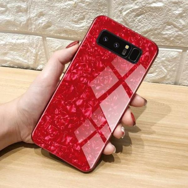 Galaxy Note 8 Dream Shell Series Textured Marble Case - Image 3