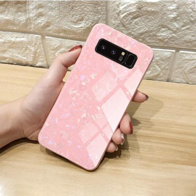 Galaxy Note 8 Dream Shell Series Textured Marble Case - Image 4