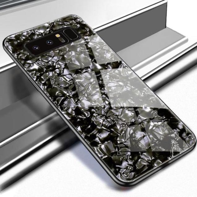Galaxy Note 8 Dream Shell Series Textured Marble Case - Image 7