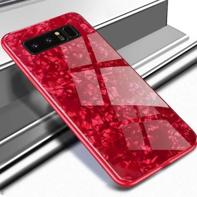 Galaxy Note 8 Dream Shell Series Textured Marble Case - Image 8