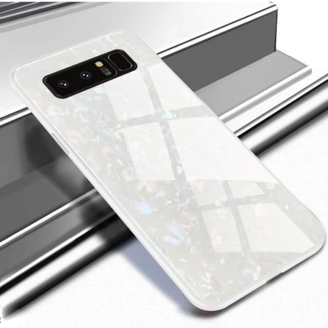 Galaxy Note 8 Dream Shell Series Textured Marble Case - Image 9